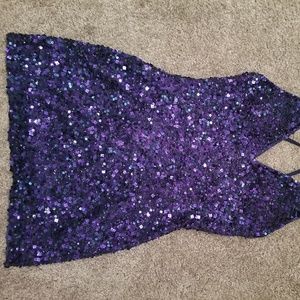 Scala Sequin Cocktail Dress